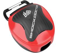 Shock Doctor Unisex's Case Mouthguard, Red, One Size