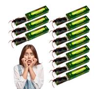 Shock Gum, 10 Piece Fake Roaches, Realistic Funny Toy for Adults Kids Birthday Christmas Halloween April Fools' Day