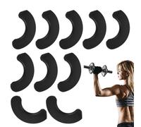 Shock Proof Dumbbell Pad Dumbbell Cushion - 10x Barbell Pads - Workout Equipment Accessory, Home Gym Supplies for the Alm