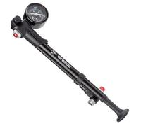 Shock Pump for Mountain, Road Bikes and Motorcycle - 300 Psi High Pressure for Front Fork and Rear Suspension Air Shocks Pump with Gauge -Portable Mini Pump with Air Bleed Button