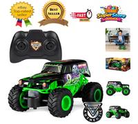 Shock Resistant 1:24 Grave Digger RC Truck - Ultimate Racing Adventure