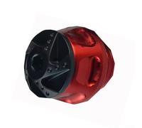 Shock Resistant Aluminum Cup for Front Fork Protection Compatible with Standard Motorcycle Scooter and E-Bike Fork Dimensions (Red)