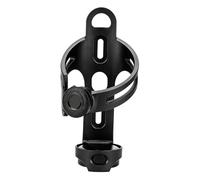 Shock Resistant Bracket, Universal Bike Cup Holder, 6x3 Inches Bottle Cage with Motion Sensor, Quick Release Lighted Clip, Secure Flask Mount with Glowing Rim, Water Carrier for Road & Mountain