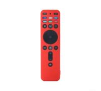 Shock Resistant Silicone Cover for VIZIO XRT260 Remote Washable ABS Construction and Lanyard for Reduced Loss Risk (Red)
