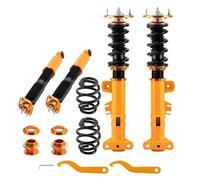 Shock Set Coilovers With Adjustable Damper For BMW For 3 Series For E36 24 Ways Suspension Struts Shock Absorber Shock Absorbers Struts Assys(Gold)