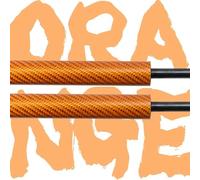 Shock Strut 2pcs Rear Tailgate Damper For A4 B8 For Avant 2008-2016 Without Power Tailgate WITH SPRING Trunk Boot Gas Charged Gas Struts Gas Lift Struts(Orange Carbon Fiber)