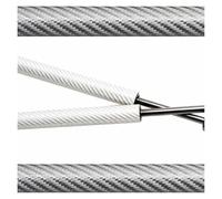 Shock Strut For For Focus Mk3 MK3.5 Hatchback 2013-2018 Rear Tailgate Auto Open Lift Support Shock Damper Automatic Boot Struts With Spring Gas Lift Struts(Silver Carbon Fiber)