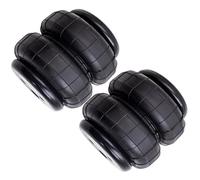 Shock Suspension 2pcs 2500 Lb Single 1/2"npt Port Air Spring Bag Suspension Shock Strut Bellows Heavy Duty Standard 2500 Lb Shock Absorbers