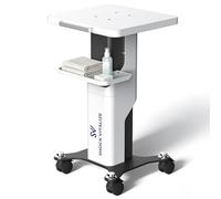 SHOCK VITALIZE Shockwave Therapy Machine Cart - 130LBS Heavy-Duty Medical Rolling Cart with 360° Locking Swivel Casters & Built-in Storage, for Clinic, Office, Home Use