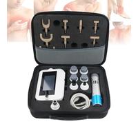 Shock Wave Therapy Device, Portable Extracorporeal Machine, 6 Impact Frequencies, 17 Working Heads for Pain Relief and Deep Muscle Relaxation