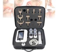 Shock Wave Therapy Device, Portable Extracorporeal Machine, 6 Impact Frequencies, 17 Working Heads for Pain Relief and Deep Muscle Relaxation