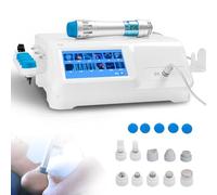 Shock Wave Therapy Machine, ED Treatment Device with 10 Probes, 5 Impact Levels, 5-250mJ Energy & 1-16Hz Frequency for Muscle Relaxation & Pain Relief