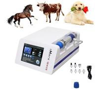 Shock Wave Therapy Machine for Veterinary, Extracorporeal Focused Treatment with 7 Probes, Adjustable Intensity for Orthopedic Relief and Muscle Relaxation, Non-Invasive