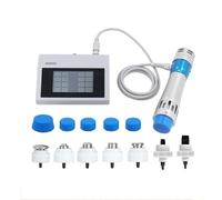 Shock Wave Therapy Machine with Adjustable Frequency and Energy, Includes Handle and 7 Probes, Non-Invasive Deep Tissue Treatment for Body