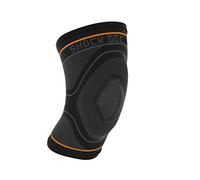 Shockdoctor Compression Knit With Gel Support Knee Sleeve - Black/Grey, X-Small