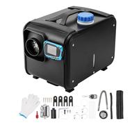 ShockFlo Diesel Air Heater, 12V 5KW Parking Heater Diesel with Remote Control, Fast Heating, Silencer and LCD Display, for RV Truck, Motorhomes, Boat, Bus, Car Trailer, Caravans