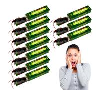 Shocking Gum - 10 Piece Cockroach Prank Gadgets,Funny Scary Realistic Gags for Halloween, April Fools Christmas Birthday Office