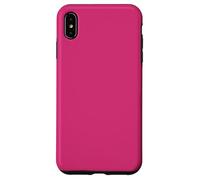 Shocking Magenta Bold Aesthetic Solid Color Hot Pink Vibrant Case for iPhone XS Max