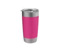 Shocking Magenta Bold Aesthetic Solid Color Hot Pink Vibrant Stainless Steel Insulated Tumbler