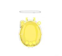 Shockproof Clear Cover for Tamagotchi Connection 5.3cm(Yellow (C87))