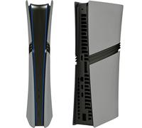 Shockproof Faceplates for PS5 Pro Digital Edition - Hard ABS Matte Replacement Cover Plates Case Shell Skin for PlayStation 5 Pro Digital Console Accessories, Anti-Scratch & Dustproof Snap-On Panels