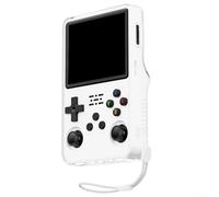 Shockproof Game Console Cover for R36S, For Drop Protection Case with Washable Protective Case, Soft Case for R36S Handheld Gaming Device, Clear Transparent and Compact