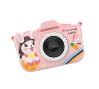 Shockproof Kids Camera With Double Cameras Auto Focusing 28 Photo Frames Music Playback Learning Games Easy Grip Design Interactive Parent Child Camera Toy