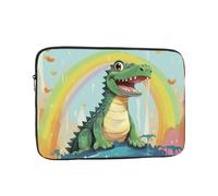 Shockproof Laptop Sleeve Slim Protective Cover A cute crocodile Laptop Case Carrying Computer Bag 10 inch