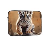 Shockproof Laptop Sleeve Slim Protective Cover A tiger cub Laptop Case Carrying Computer Bag 12 inch