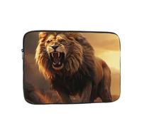 Shockproof Laptop Sleeve Slim Protective Cover Angry Roaring Lion Laptop Case Carrying Computer Bag 12 inch
