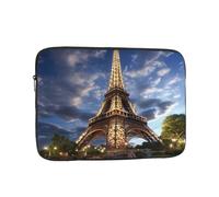 Shockproof Laptop Sleeve Slim Protective Cover Fantasy Eiffel Tower Laptop Case Carrying Computer Bag 15 inch