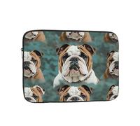 Shockproof Laptop Sleeve Slim Protective Cover Funny English Bulldog Laptop Case Carrying Computer Bag 12 inch
