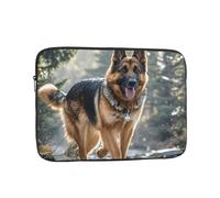 Shockproof Laptop Sleeve Slim Protective Cover German Shepherd Dog Laptop Case Carrying Computer Bag 15 inch