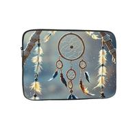 Shockproof Laptop Sleeve Slim Protective Cover Native American Dream Catcher Laptop Case Carrying Computer Bag 15 inch