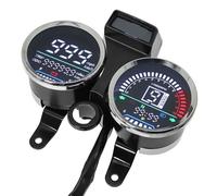 Shockproof Motorbike Speed Cluster Gauge High Resolution Screen 0-200Km / H Measurement Riding Analytics for GN125 Digital Motorcycle Speedometer