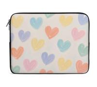 Shockproof Neoprene Laptop Sleeve with Double-sided Graffiti PrintFits 10 12 13 15 17 Inch MacBook, Dell, HP Devices Lightweight & Easy-Access Zipper Design (F,17 inches)