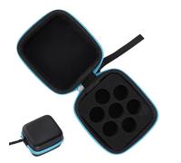 Shockproof Oil Holder - Portable Oil Carrying Bag | Makeup Display Case, Skin Care Container, Travel Accessory Pouch for Women for Men Bathroom Vanity, or Use on the Go Beauty Routine