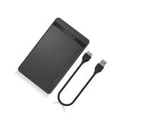 Shockproof PC Shell 2.5" External Enclosure USB3.0 Data Backup Toolless Installation Business Travel Storage Accessory