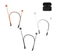 Shockproof Protective Case Fit for Sony WF-1000XM6 Bluetooth Earphones, Durable Shell Cover with Anti-Lost Wrist Sports Lanyard Accessory (orange)