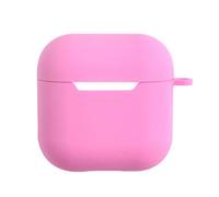 Shockproof Protective Case Soft Silicone Skin Case Cover Compatible with Airpod Pro 4 Case Pink