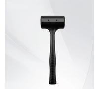 Shockproof Rubber Mallet with Comfortable Non-Slip Grip for Flooring Installation, Bricklaying and Construction, Black