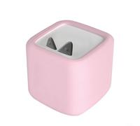 Shockproof Silicone Case Compatible with for Toniebox 2 Audio Player, Anti-Slip Grip Protective Cover with Accurate Openings, Lightweight and Portable for Kids Story Box(Pink)
