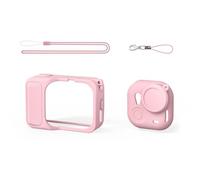 Shockproof Silicone Case for GO Action Cameras with Quick Release Mount & Anti-Slip Grip Enhanced Silicone Protector for GO Enhanceds Quick-Detach Mount Raised Lens Guard Anti-Fingerprint Design