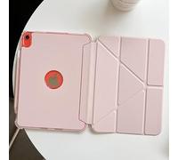 Shockproof Silicone Case for iPad mini7/6| Full Coverage Pencil Holder, Soft Bumper, Multi-Angle Foldable Stand, Microfiber Lining, Auto Wake/Sleep