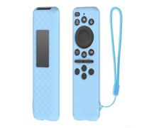 Shockproof Silicone Case,For Samsung,BN59-01432A/BN59-01480L Voice Remote,Anti-Slip Protective Cover,With Lanyard,Lightweight Soft Shell(Blue at Night)