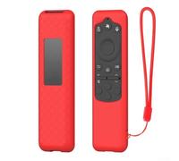 Shockproof Silicone Case for Samsung BN59-01432A/BN59-01480L Voice Remote Providing Long-Lasting Scratch and Drop Defense (Red)