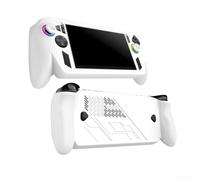 Shockproof Silicone Case for Xbox, for ROG Ally-X, Scratch-Resistant Protective Cover with Textured Grip, Custom Fit for Gaming Console(White)