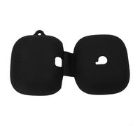 Shockproof Silicone Cover for Beats Powerbeats Pro 2 with Carabiner, Custom Fit to Protect Earbuds from Drops and Scratches (Black)