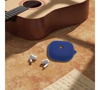 Shockproof Silicone Cover for Beats Powerbeats Pro 2 with Carabiner, Custom Fit to Protect Earbuds from Drops and Scratches (Orange)