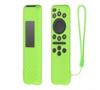 Shockproof Silicone Cover For Samsung BN5901432A / BN5901480L Voice Remote - Anti Slip Grip For Secure Handling and Drop Protection(Green at Night)